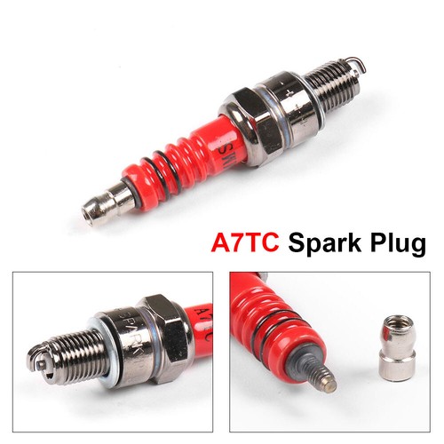 3pcs spark plug for a7tc - for, gy6